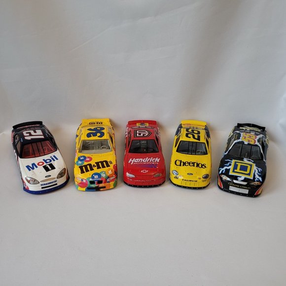Nascar Racing Champions Bundle of 5 Vintage 1/24 Diecast Cars - Picture 1 of 16